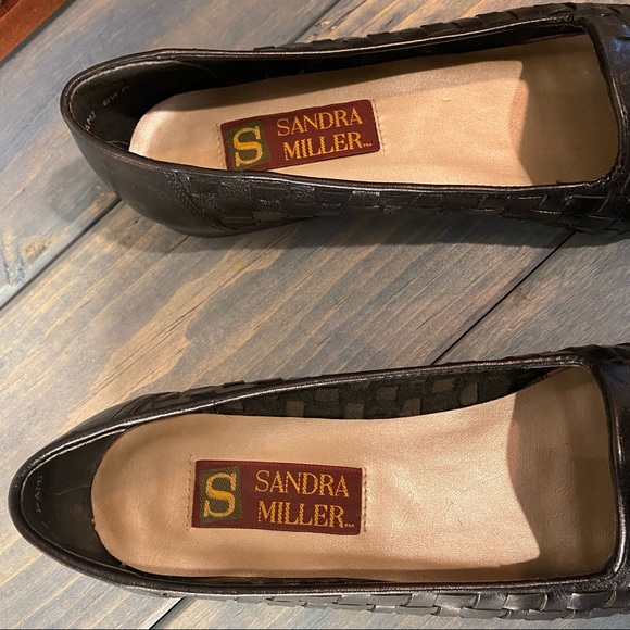 Vintage Sandra Miller Leather Flats - Picture 4 of 11